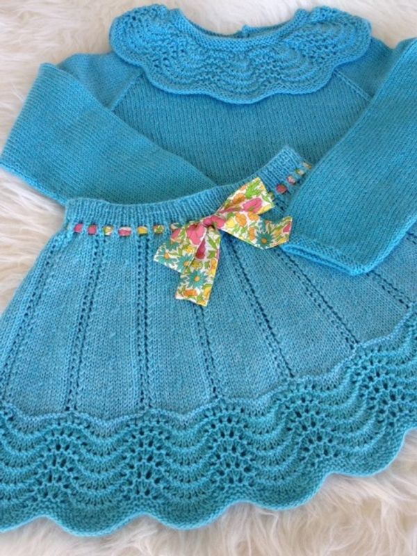 PDF strikkeoppskrift skjørt Mina