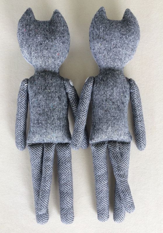 Barnigjen symønster Katt