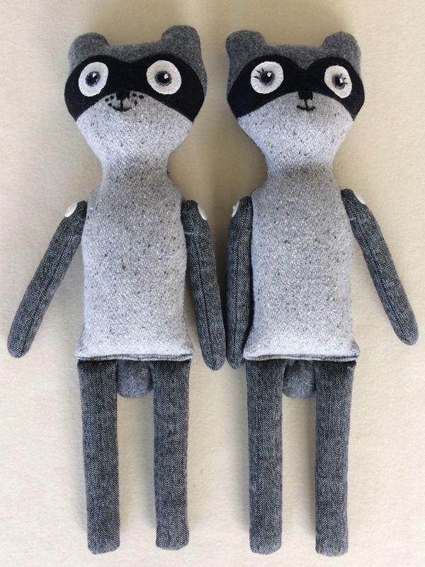 Barnigjen symønster Brillebjørn