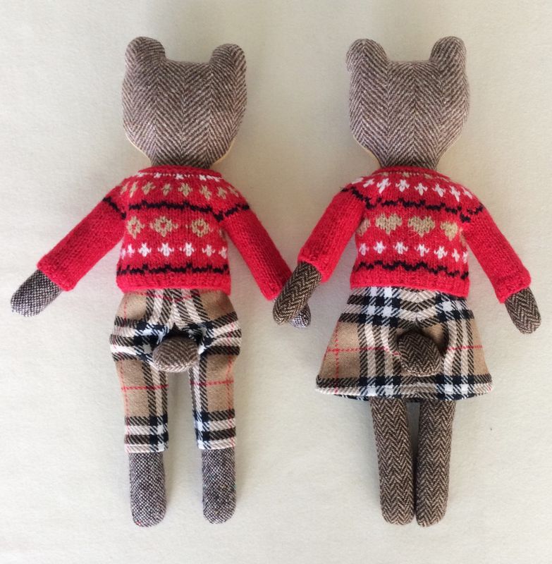 Barnigjen symønster Bjørn