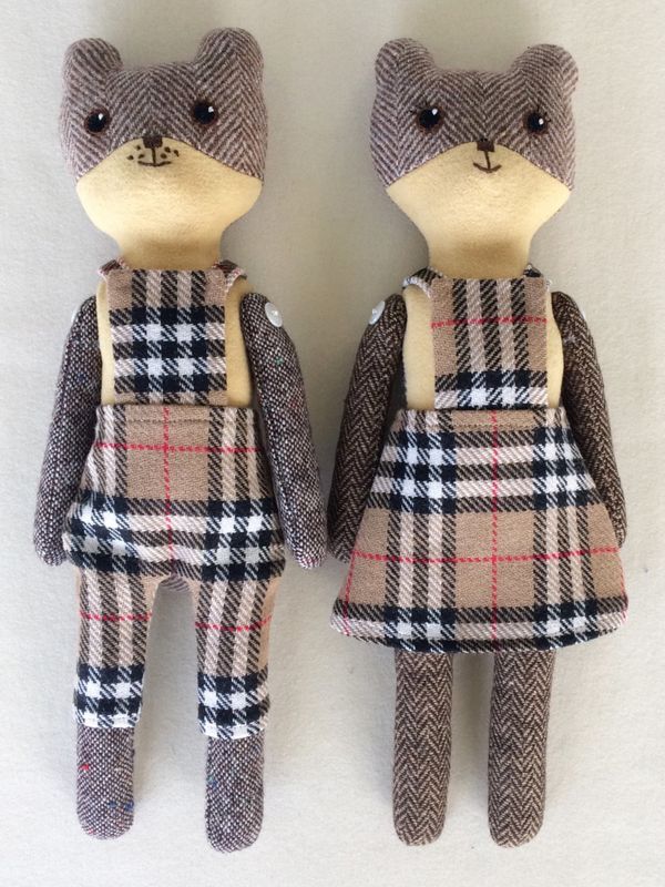 Barnigjen symønster Bjørn