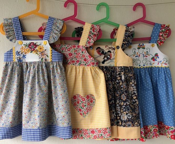 Hovedbilde Barnigjen symønster selekjole ...