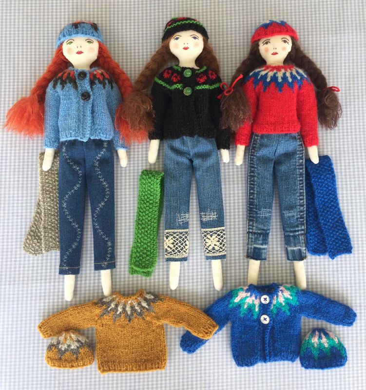 Barbrodukke jeans, kofte mm PDF