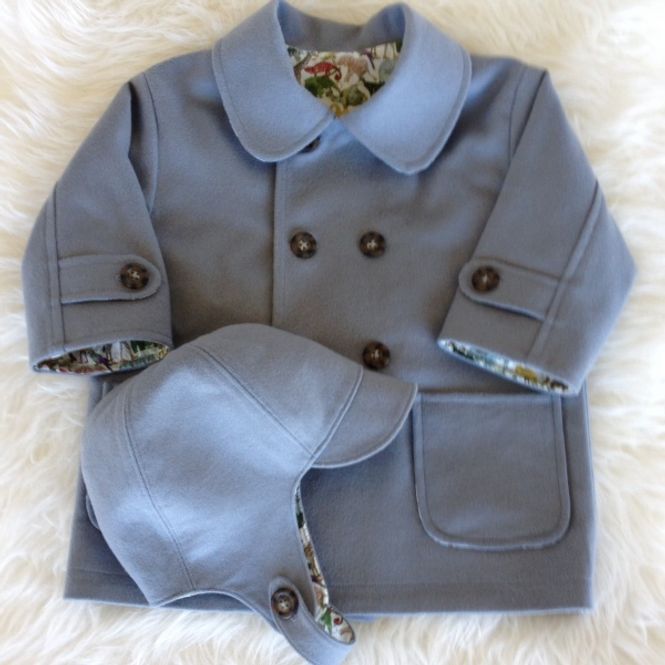 Hovedbilde Barnigjen symønster frakk ...