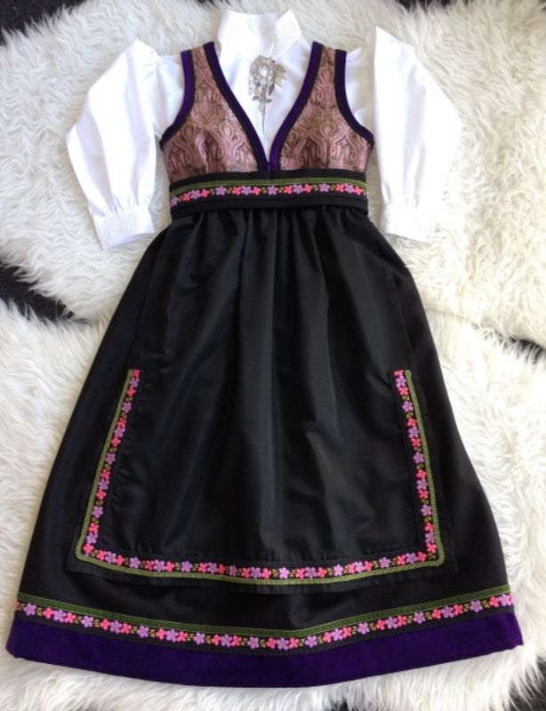 Mønster festdrakt Anniken